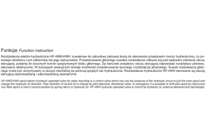 Rozdzielacze płytowe sterowane elektro-hydraulicznie NG10, 