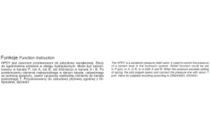 Zawór ciśnieniowy przelewowy płytowy, Rozmiar CETOP: NG10