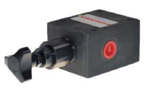 Zawór przelewowy sterowany bezpośrednio, Rozmiar CETOP: NG