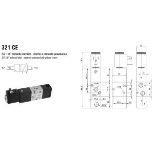 Elektrozawór 321 ME/MEA/CE
