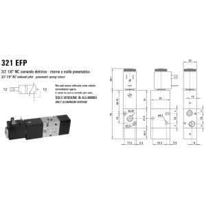 Elektrozawór 321 EE/EED/EFP