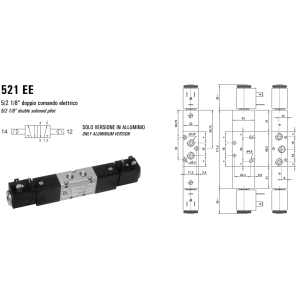 Elektrozawór 521 EE/EED/EFP
