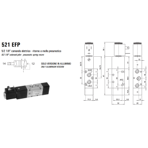 Elektrozawór 521 EE/EED/EFP