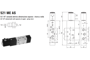 Elektrozawór 521 ME AS