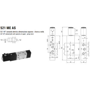Elektrozawór 521 ME AS