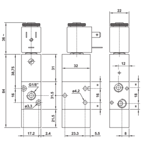 Elektrozawór 321 MRE
