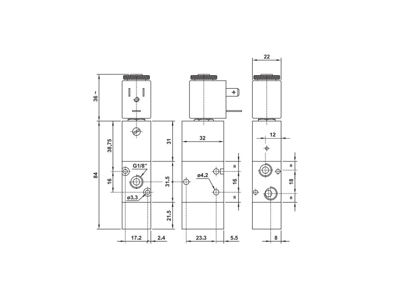 Elektrozawór 321 MRE