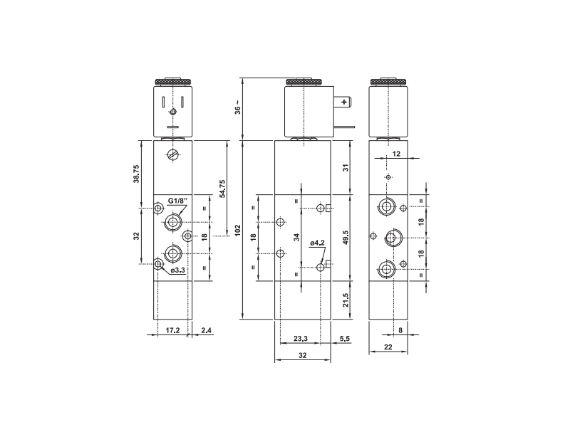 Elektrozawór 521 MRE