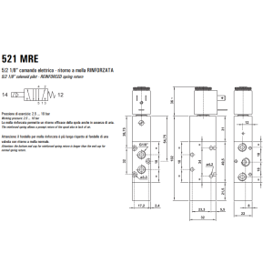 Elektrozawór 521 MRE