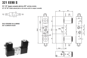 Elektrozawór 321 EE90 S