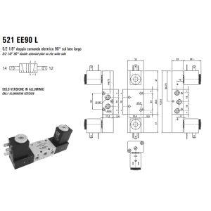 Elektrozawór 521 EE90 L
