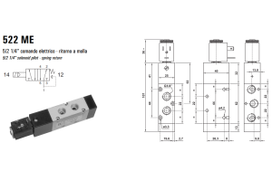 Elektrozawór 522 ME/CE