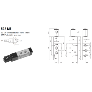 Elektrozawór 522 ME/CE