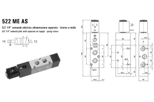 Elektrozawór 522ME AS