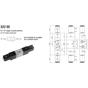Elektrozawór 322 EE