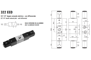 Elektrozawór 322 EED