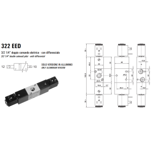 Elektrozawór 322 EED