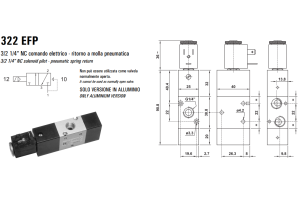 Elektrozawór 322 EFP