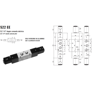 Elektrozawór 522 EE/EED/EFP