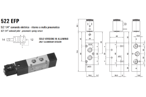 Elektrozawór 522 EE/EED/EFP