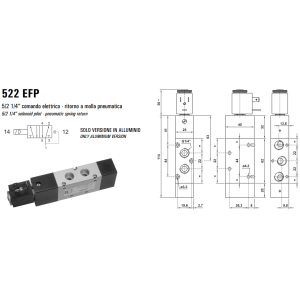 Elektrozawór 522 EE/EED/EFP