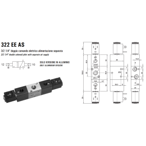 Elektrozawór 322 EE AS