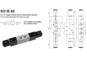 Elektrozawór 522 EE AS