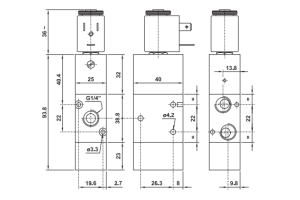 Elektrozawór 322 MRE