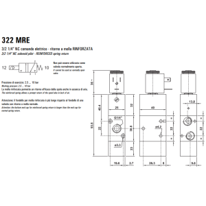 Elektrozawór 322 MRE