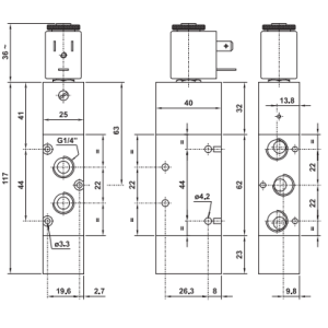 Elektrozawór 522 MRE