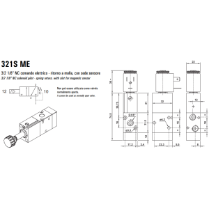 Elektrozawór 321S ME/MRE/EE