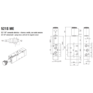 Elektrozawór 521 ME/MRE/EE