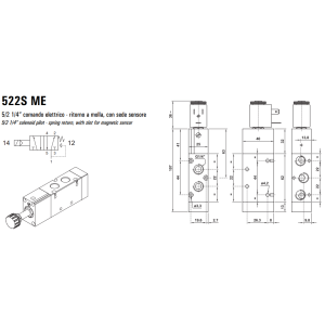 Elektrozawór 522S ME/MRE/EE