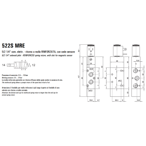 Elektrozawór 522S ME/MRE/EE
