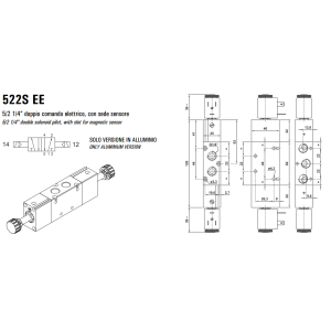 Elektrozawór 522S ME/MRE/EE