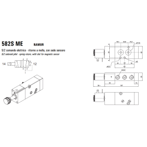 Elektrozawór 582S ME/MRE/EE