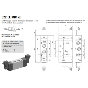 Elektrozawór 521 EE MIC XX