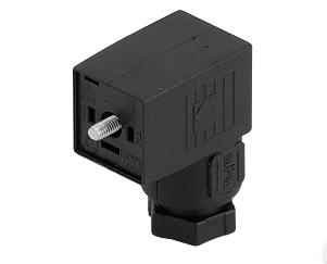 Wtyczka 00.253439, Elektrozawory - wtyczki: LED 24V VDR