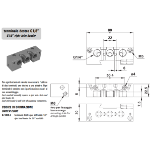 Blok zaworowy 07.009.2
