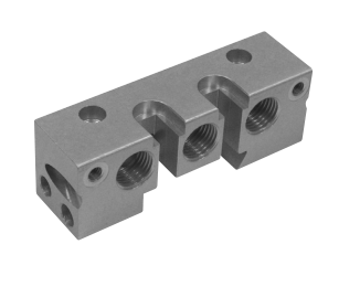 Blok zaworowy 07.010.2, Rozmiar gwintu (4): 1/4"