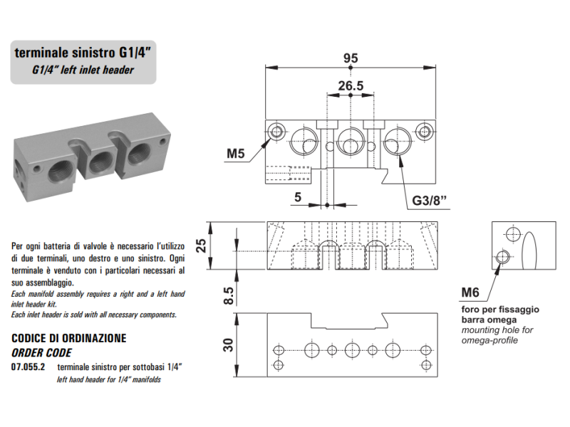Blok zaworowy 07.055.2