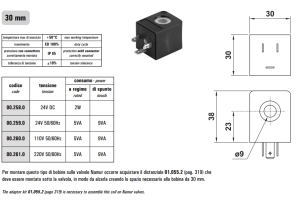 Cewka 00.25/26, Napięcie: 110V 50/60Hz