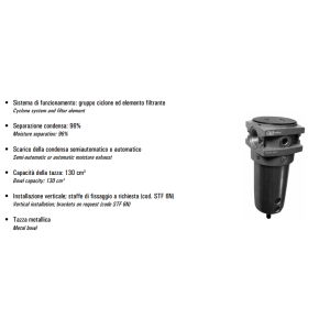 Filtr separujacy wodę G1" 6N-30-S/A 6N-05-S