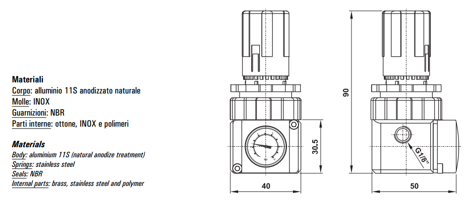 Regulator ciśnienia 16.082.4