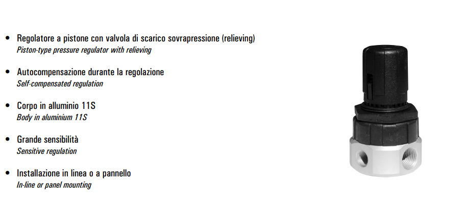 Regulator ciśnienia MREG 1/2-08 2-05/04