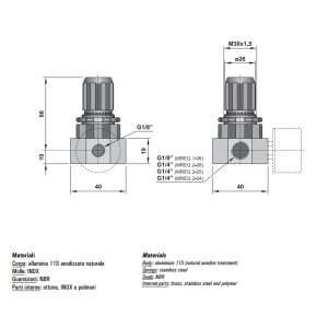 Regulator ciśnienia MREG 1/2-08 2-05/04