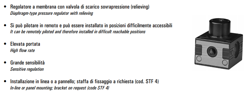 Regulator ciśnienia G1/2" REGP 4-08