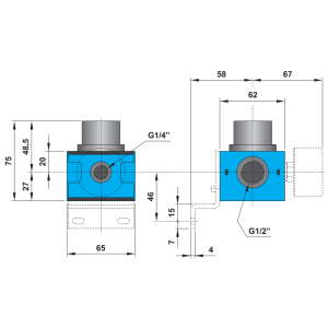 Regulator ciśnienia G1/2" REGP 4-08
