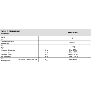 Regulator ciśnienia G1" REGP 6H10
