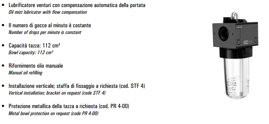 Smarownica G1/2" LUB 4-00